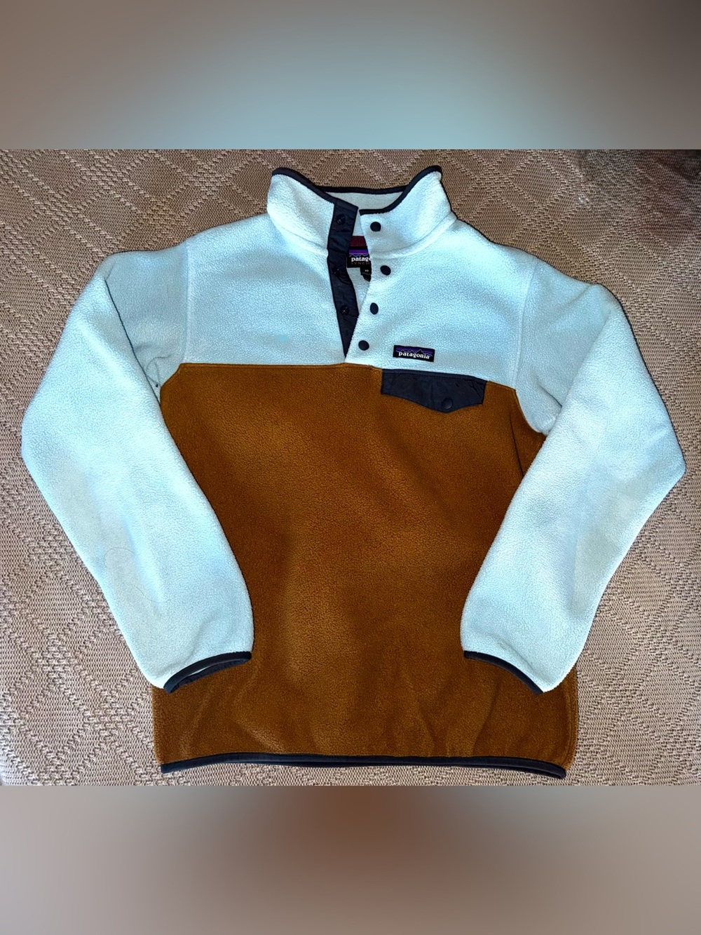 Patagonia sinchilla snap t sweater